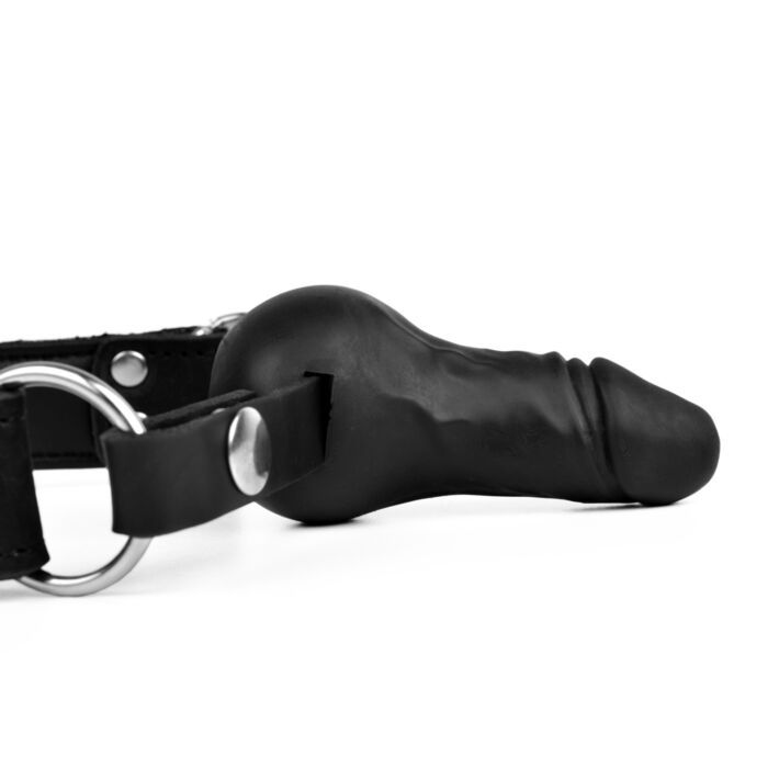 Sinnovator Imp Platinum Silicone Penis Gag | UberKinky